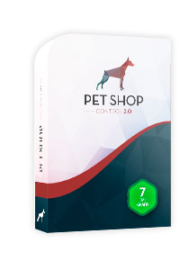 software pet shop control