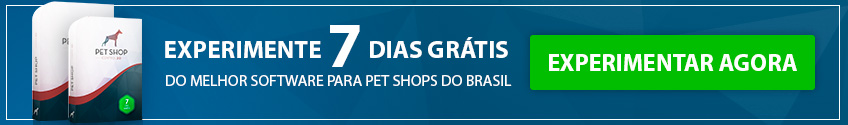 Experimente 7 dias grátis o Pet Shop Control